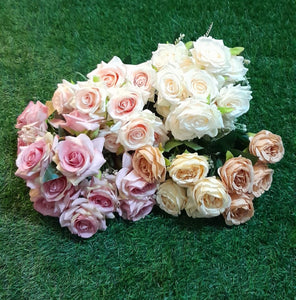 h:35cm w:20cm Natural and Dry Rose Bunch