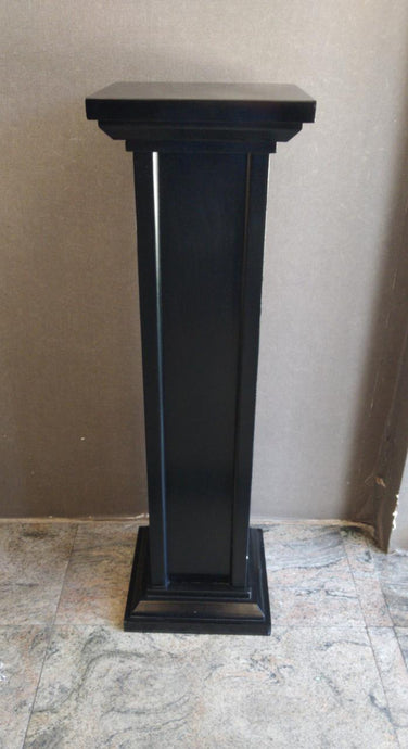 3ft Wooden Pillar (Black) - Green Gardens Mihiliya (Pvt) Ltd